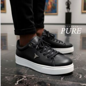 Stephan Pure sneaker blk/wht & navy/wht